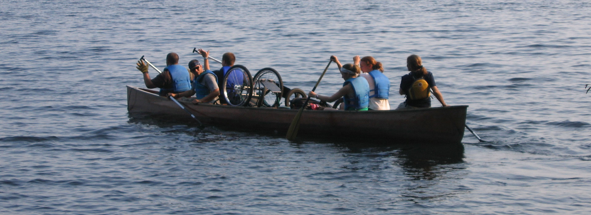 group canoeing